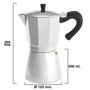 ORYX Cafetière Italienne en Aluminium pour Induction 12 Tasses (600 ml)