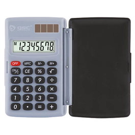 GSC Evolution Calculatrice de poche 8 chiffres Noir et Gris