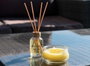 Ibergarden Mikado Aroma Citronela 30 ml - Bougie Parfumée en Verre, Plastique et Bois 10x20x2.9 cm (Set de 24)