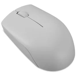 Lenovo 300 - Souris sans fil Compacte, Autonomie Longue Durée, Gris, Détection Optique