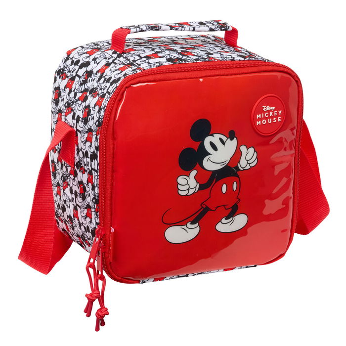 Sac glacière goûter Mickey Mouse Clubhouse Blanc Rouge 20 x 20 x 15 cm Sac glacière goûter Mickey Mouse Clubhouse Blanc Rouge 20 x 20 x 15 cm