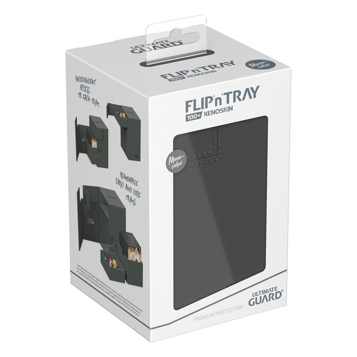 Ultimate Guard Flip'n'Tray 100+ Xenoskin - Gris