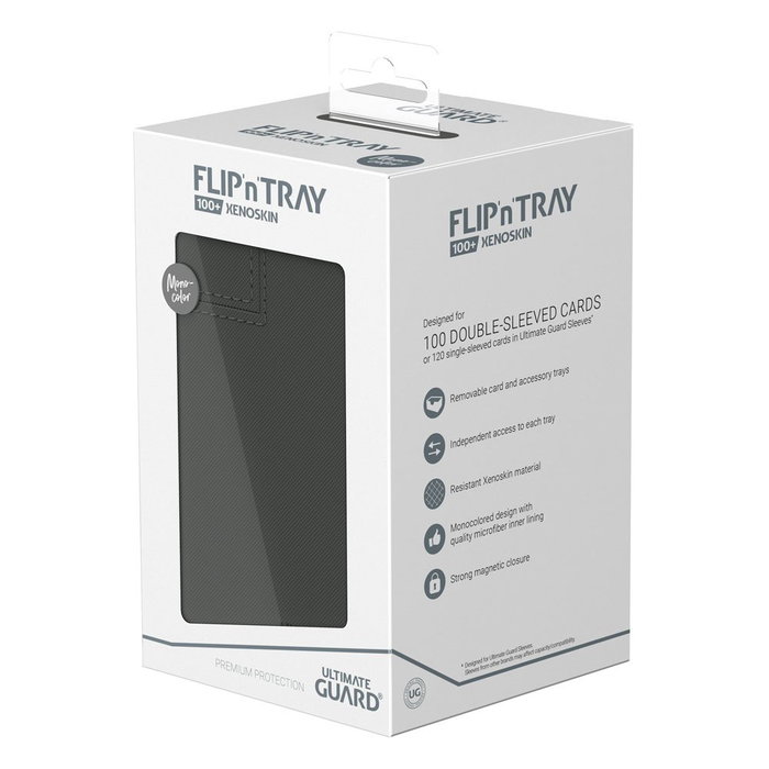 Ultimate Guard Flip'n'Tray 100+ Xenoskin - Gris