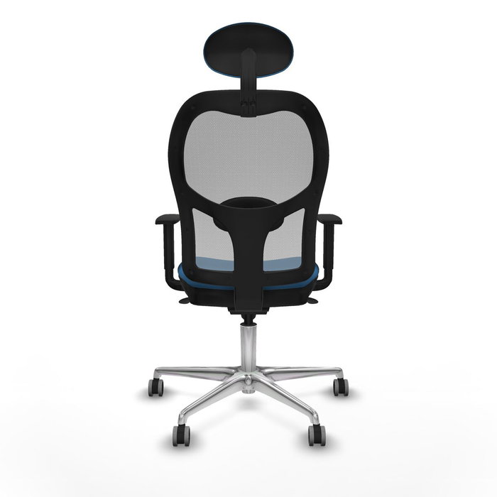 Piqueras y Crespo Chaise de Bureau avec Appui-tête 1D086G1 Bleu clair Piqueras y Crespo Chaise de Bureau avec Appui-tête 1D086G1 Bleu clair
