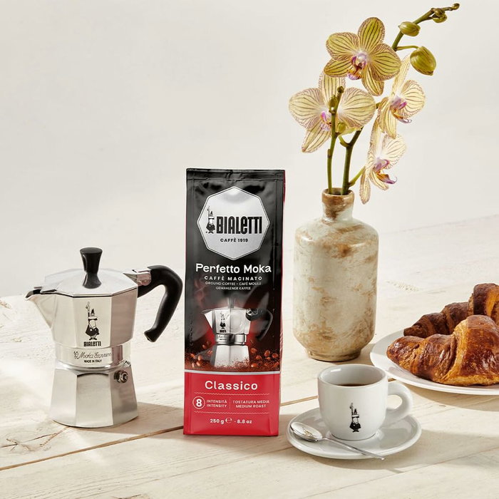 Café moulu Bialetti Perfetto Moka Classic 250 g (2 Unités)