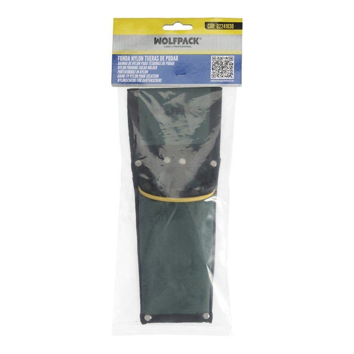SATURNIA Housse en nylon pour sécateur verte