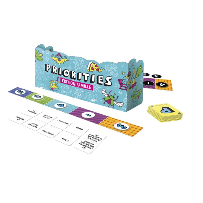 Hasbro Gaming Priorities édition Famille Hasbro Gaming Priorities édition Famille