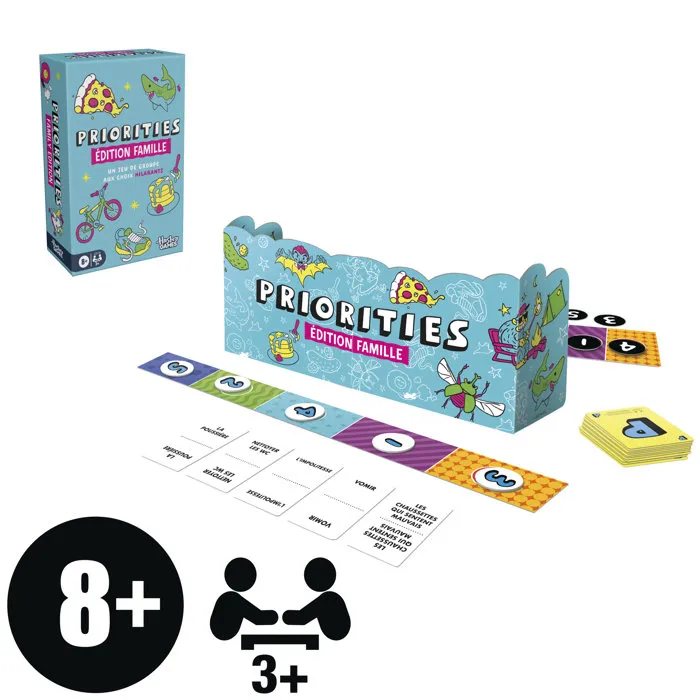 Hasbro Gaming Priorities édition Famille Hasbro Gaming Priorities édition Famille