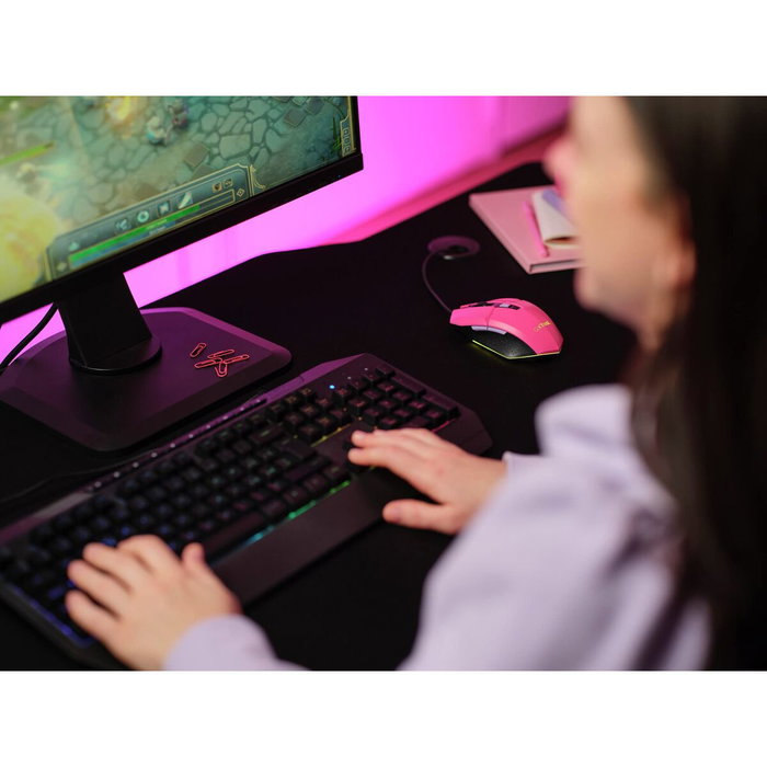 Souris Trust GXT 109 6400 dpi Rose