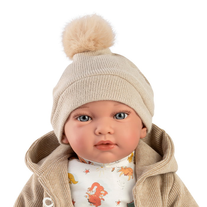 Muñecas Guca Poupée Unai 42 cm avec Poids Réaliste Jouet Enfant +6 Ans