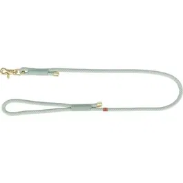 TRIXIE Laisse pour chien Soft Rope - 1 mètre, diamètre 10 mm, couleur sauge et menthe - Taille S à XL