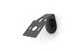 Compulocks Support de fixation VESA fixe à 45 degrés pour comptoir ou mur en aluminium noir - Compatible 100x100 et 75x75 mm
