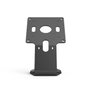 Compulocks Support de fixation VESA fixe à 45 degrés pour comptoir ou mur en aluminium noir - Compatible 100x100 et 75x75 mm