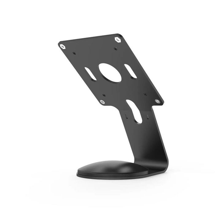 Compulocks Support de fixation VESA fixe à 45 degrés pour comptoir ou mur en aluminium noir - Compatible 100x100 et 75x75 mm Compulocks Support de fixation VESA fixe à 45 degrés pour comptoir ou mur en aluminium noir - Compatible 100x100 et 75x75 mm