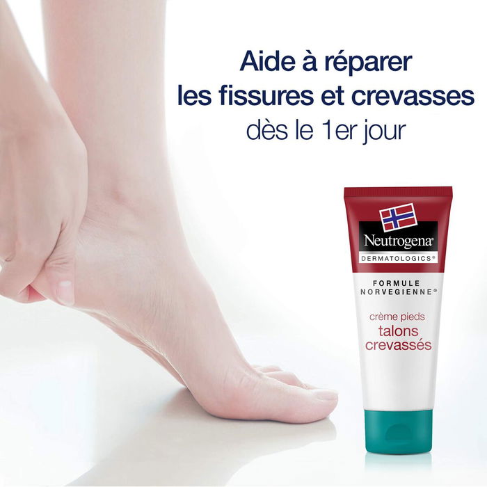 Neutrogena Crème Réparatrice Intense pour Talons Craquelés et Abîmés, avec Vitamine E, Apaisement Immédiat, Soin Hydratant Peau Sèche, 50 ml Neutrogena Crème Réparatrice Intense pour Talons Craquelés et Abîmés, avec Vitamine E, Apaisement Immédiat, Soin Hydratant Peau Sèche, 50 ml
