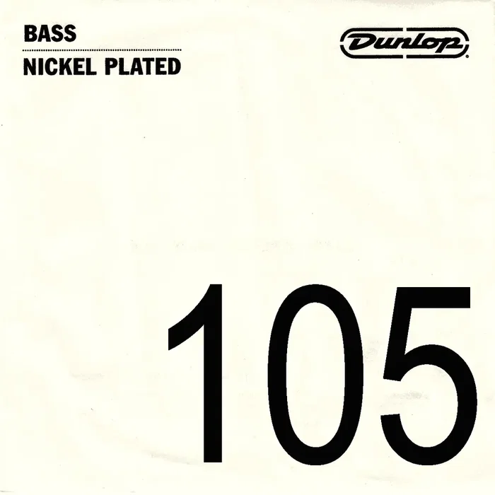 Dunlop Nickel Corde de Basse Entorchée .105, Jeu de Cordes Dunlop Nickel Corde de Basse Entorchée .105, Jeu de Cordes