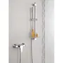 GROHE Pommeau de douche Vitalio Get Stick, 1 jet, technologie anti-brûlure et économie d'eau GROHE EcoJoy, finition chromée StarLight