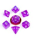 FanRoll pack dés Sharp Mini Stardust Purple (7) FanRoll pack dés Sharp Mini Stardust Purple (7)
