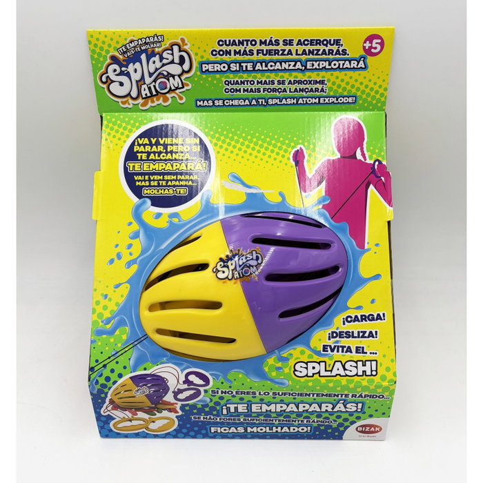 Bizak 35007502 Jeu d'eau Splash Atom avec 36 ballons, à partir de 6 ans Bizak 35007502 Jeu d'eau Splash Atom avec 36 ballons, à partir de 6 ans