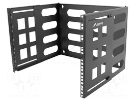 LANBERG Attache murale 8U noir Standard 19 pouces