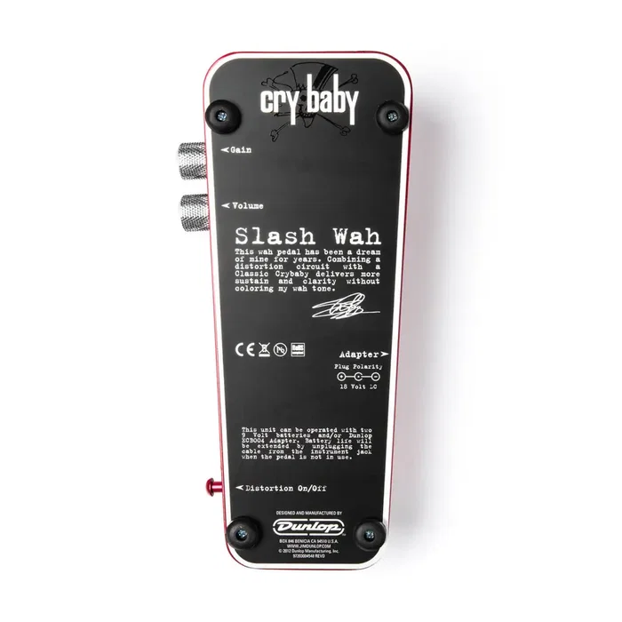 Dunlop Slash Cry Baby Wah Dunlop Slash Cry Baby Wah