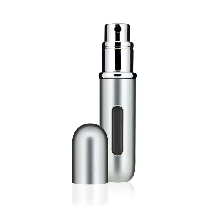 Travalo Classic HD Étui d'atomiseur rechargeable Argent Travalo Classic HD Étui d'atomiseur rechargeable Argent