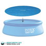 Intex - Couverture solaire pour piscine Easy Set - Diamètre 244 cm - PVC