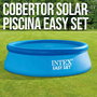 Intex - Couverture solaire pour piscine Easy Set - Diamètre 244 cm - PVC