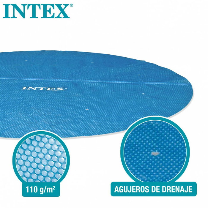 Intex Couverture Solaire pour Piscine Ronde de 244 cm