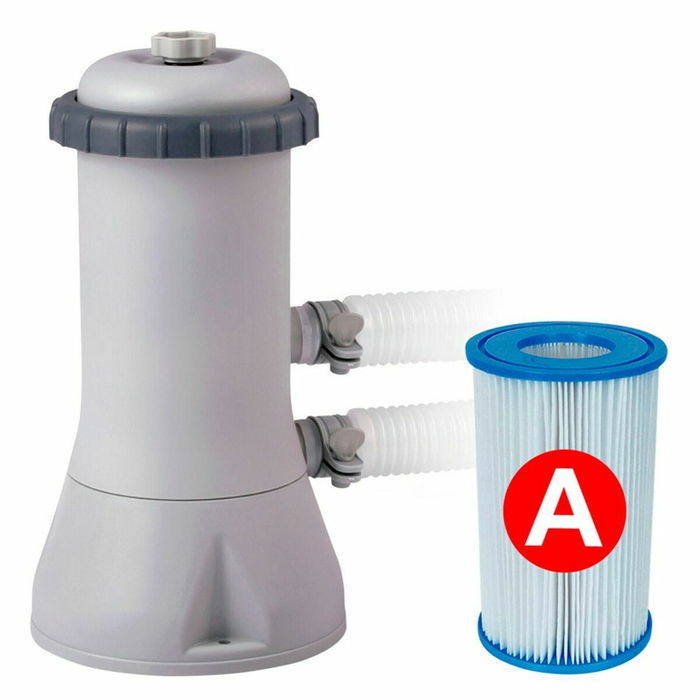 Piscine Démontable Intex Prism Frame 457 x 107 cm 14.614 l Gris