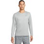 T-shirt à manches longues homme Nike Dri-Fit Uv Miler Long-Sl Gris 12-13 ans