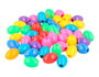 Innspiro Perles en plastique forme d'olives Multicolore Opaco 14x10mm