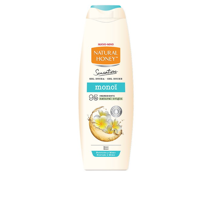 Natural Honey Gel Douche Monoï Hydratant 95% Naturel 650 ml Natural Honey Gel Douche Monoï Hydratant 95% Naturel 650 ml