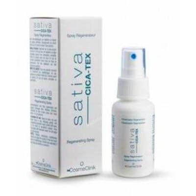 SATIVA Cica-Tex Pulvérisateur 50 ml - Soin réparateur pour peaux irritées et post-radiothérapie SATIVA Cica-Tex Pulvérisateur 50 ml - Soin réparateur pour peaux irritées et post-radiothérapie