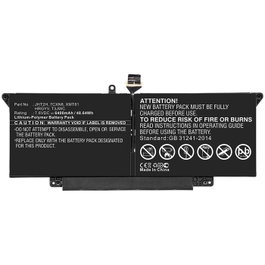 CoreParts Batterie pour Dell 49.28Wh 7.7V 6400mAh Noir