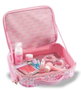 Coffret de soins personnels 33x30x9 cm avec diadème, patchs pour les yeux, crème, nettoyant, brosse de massage et accessoires - Nice