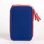 Pochette crayons Spider-Man Bleu 12,5 x 6,5 x 19,5 cm