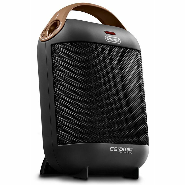 DeLonghi HFX30C18 Chauffage soufflant céramique 1800 W gris asphalte DeLonghi HFX30C18 Chauffage soufflant céramique 1800 W gris asphalte