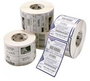 Zebra Z-Perform 1000D - Étiquettes papier thermique direct, adhésif permanent, 38 mm x 25 mm, 2580 étiquettes par rouleau, 12 rouleaux par boîte, âme de 25 mm