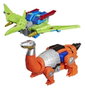 Transformers Age of the Primes Leader Class pack 2 figurines G2 G2 Dinobot Swoop &amp; G2 Dinobot Sludge 19 cm