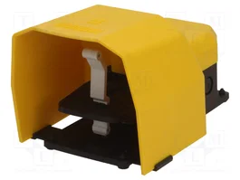 EMAS Commutateur à pédale jaune NC + NO 3A/250VAC