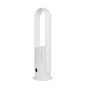 Oceanic Ventilateur Purificateur d'Air sans pale, oscillation 80°, inclinable, 10 vitesses, télécommande, minuterie 8h, 35W, 80 cm, blanc