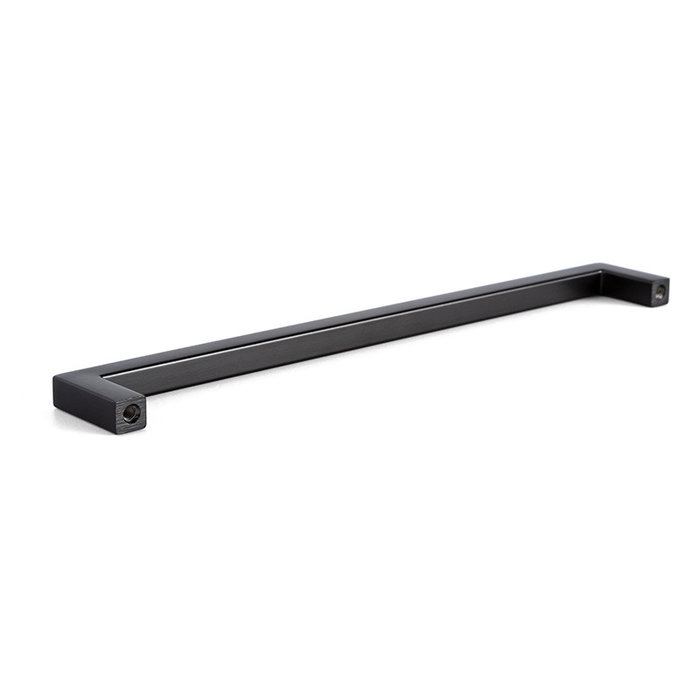 Viefe Tirador Zamak en U Finition Noir Mat Entraxe 320 mm