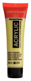 Amsterdam Peinture acrylique Standard Series Jaune Nickel Titane 274, 20 ml