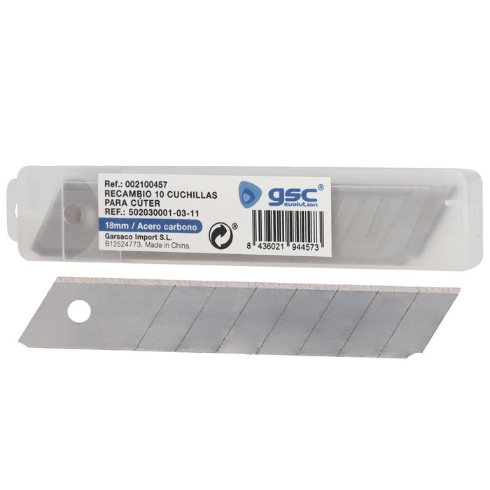 Hantums Lot de 10 lames de rechange pour cutter