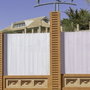 BigBuy Garden Canisse Blanc PVC 1 x 300 x 200 cm
