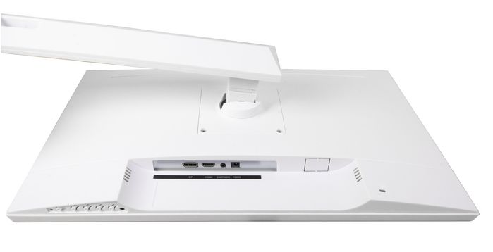 Ernitec Moniteur de Surveillance 24 pouces Full HD 1920x1080 - Panneau LCD 24/7 - Sans Cadre - Blanc - Temps de Réponse 5 ms - HDMI Intégré