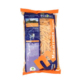 NOVADIET Macaronis de blé dur complet bio 500g