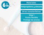 KioKids - Cuchara En Silicona - Cuillère bébé en silicone souple étape 1 - Dès 4 mois - Pour diversification alimentaire - Bleu
