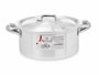 Kinvara Casserole en aluminium 18 cm 2L Capacité 2000 ml Argentée (Set de 10)